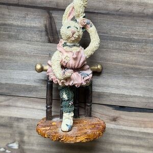 Boyds Bears Ballet Bunny in Pink and Cream